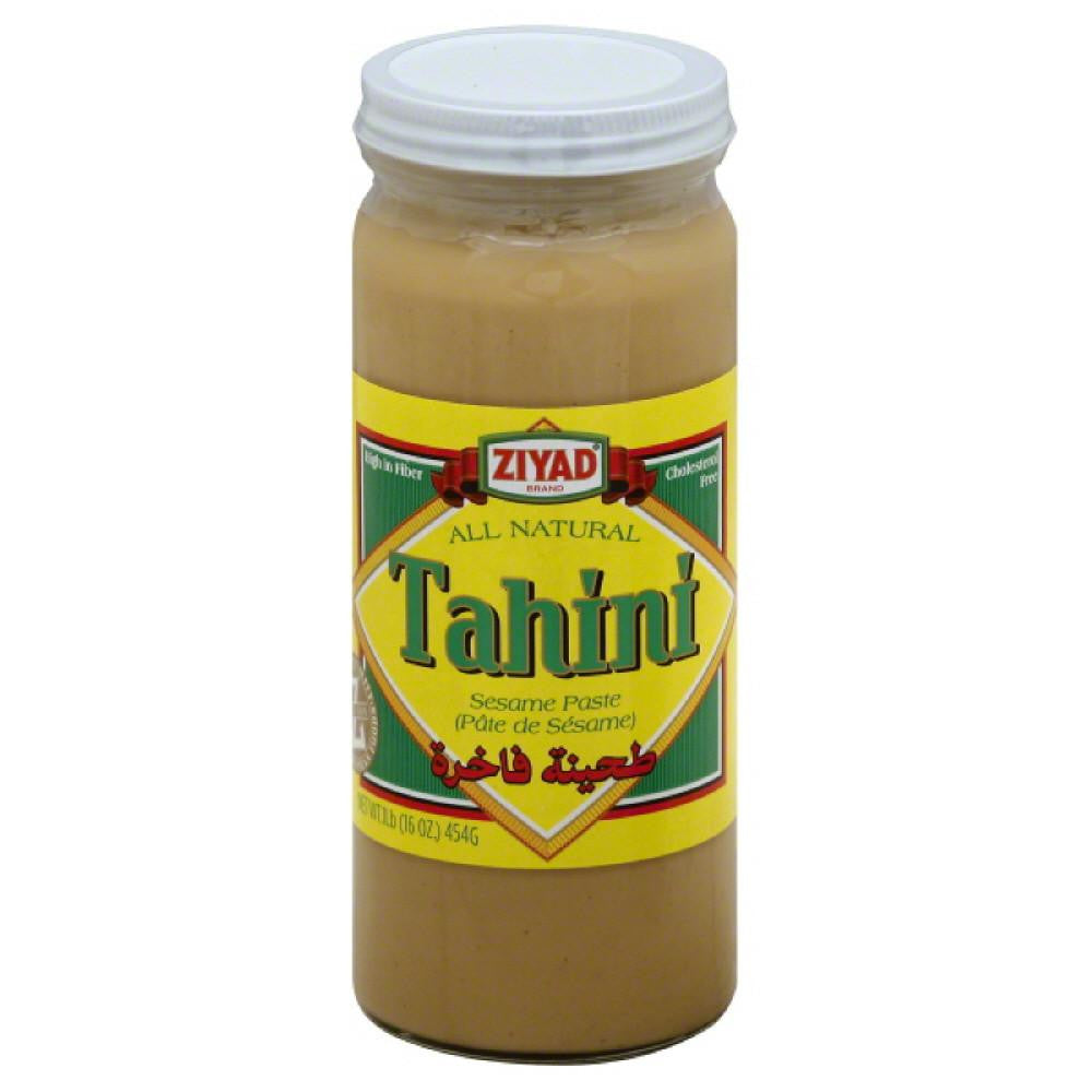 Ziyad Sesame Paste Tahini, 16 Oz (Pack of 6)