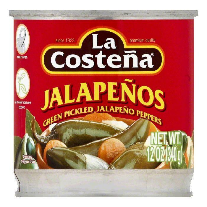 La Costena Green Pickled Jalapeno Peppers, 12 OZ (Pack of 12)