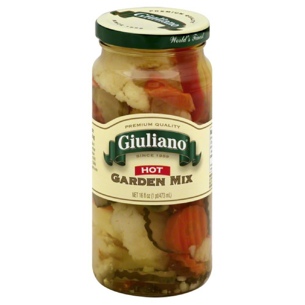 Giuliano Hot Garden Mix, 16 Oz (Pack of 6)