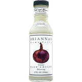 Briannas True Blue Cheese Home Style Dressing, 12 OZ (Pack of 6)