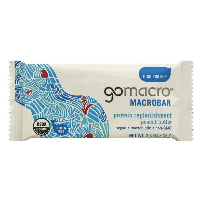 GoMacro Peanut Butter Protein Replenishment Macrobar, 2.3 Oz (Pack of 12)