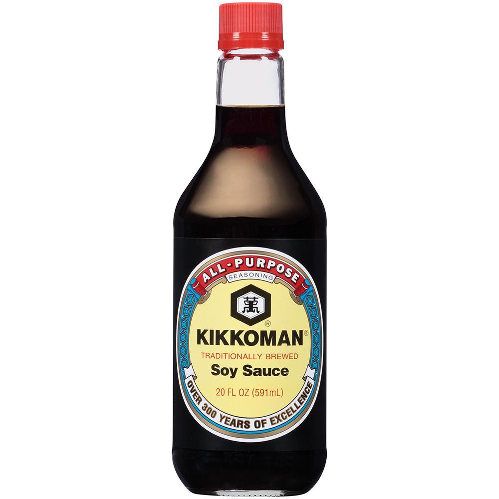 Kikkoman Soy Sauce 20 fl. Oz (Pack of 6)