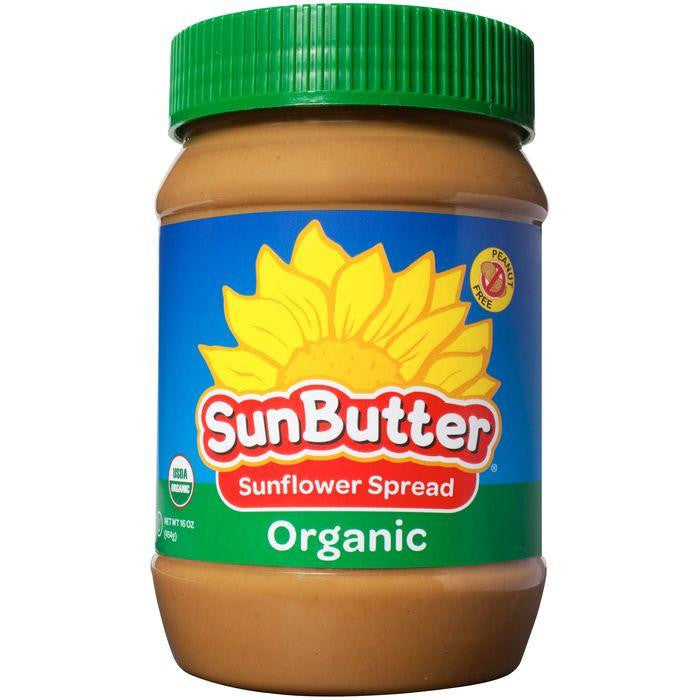 SunButter Organic Sunflower Spread 16 Oz (Pack of 6)