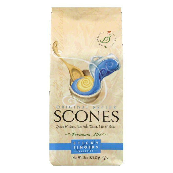 Sticky Fingers Scones Original, 15 OZ (Pack of 6)