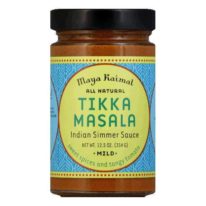 Maya Kaimal Mild Tikka Masala Indian Simmer Sauce, 12.5 Oz (Pack of 6)