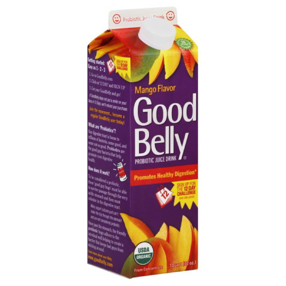 GoodBelly Organic Probiotic Juice Drinks (Vegan, Dairy-Free, Soy-Free)