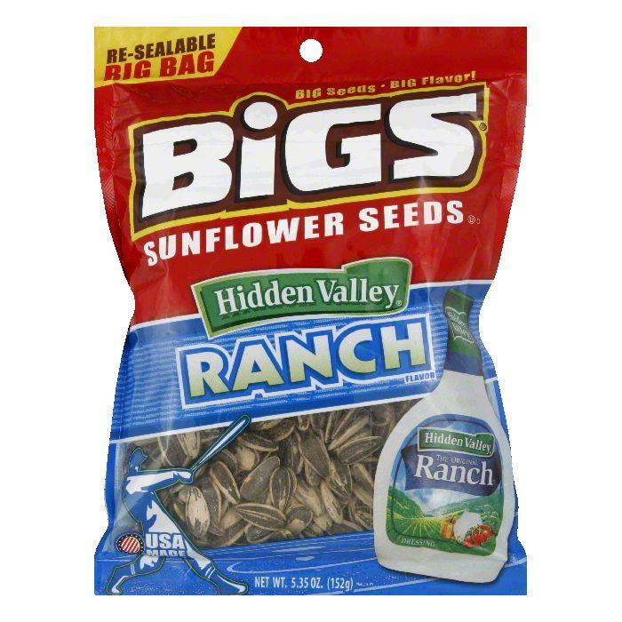 Bigs Zesty Ranch Sunflower Seeds, 5.35 OZ (Pack of 8) – Shop Gourmet