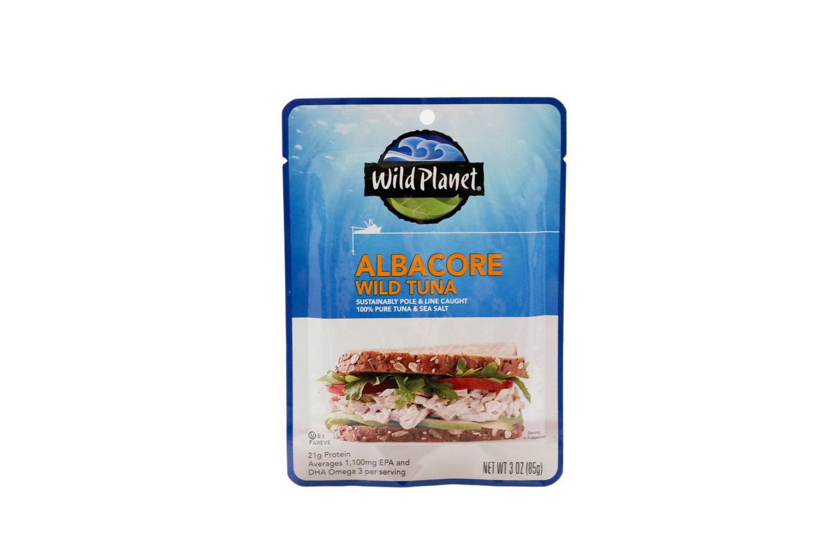 Wild Planet Pacific Northwest Wild Albacore Tuna, 3 Oz (Pack of 24)
