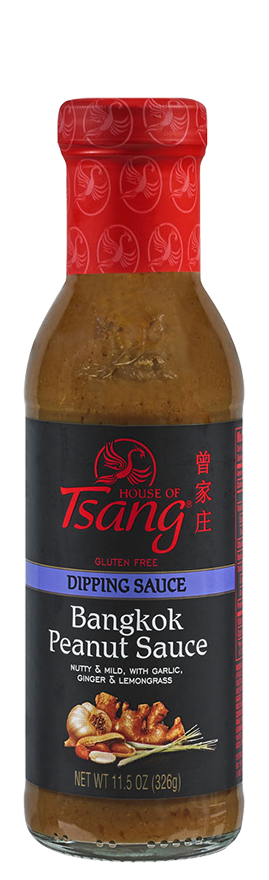 House of Tsang BANGKOK PADANG Peanut Sauce, 11.5 OZ (Pack of 6)