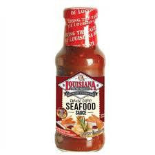 Louisiana Cajun Seafood Sauce, 12 OZ (Pack of 12)